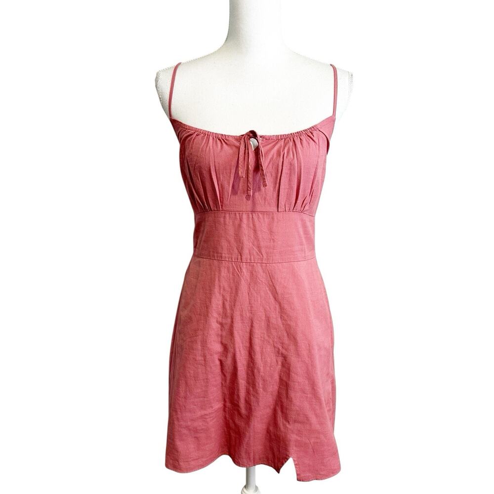 Abercrombie & Fitch Womens Cotton Sundress Size‎ Small Dusty Rose Beachy